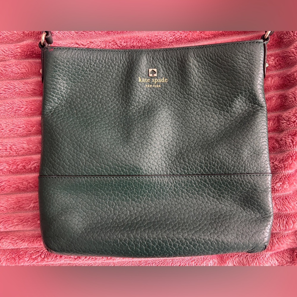 Kate Spade Dark Green Crossbody Bag